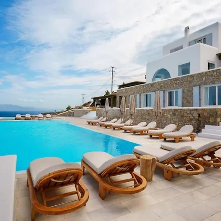 Villa Villa Nokly-Mykonos With Sea Views And Exceptional Amenities