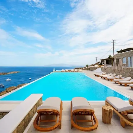 Villa Villa Nokly-Mykonos With Sea Views And Exceptional Amenities Psarou (Mykonos)