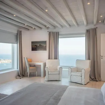 Villa Nokly-Mykonos With Sea Views And Exceptional Amenities * Psarou (Mykonos)