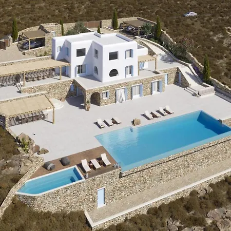 Villa Nokly-Mykonos With Sea Views And Exceptional Amenities Villa Psarou (Mykonos)