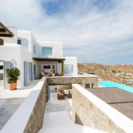 Villa Nokly-Mykonos With Sea Views And Exceptional Amenities * Psarou (Mykonos)