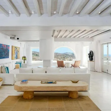 Villa Villa Nokly-Mykonos With Sea Views And Exceptional Amenities Psarou (Mykonos)