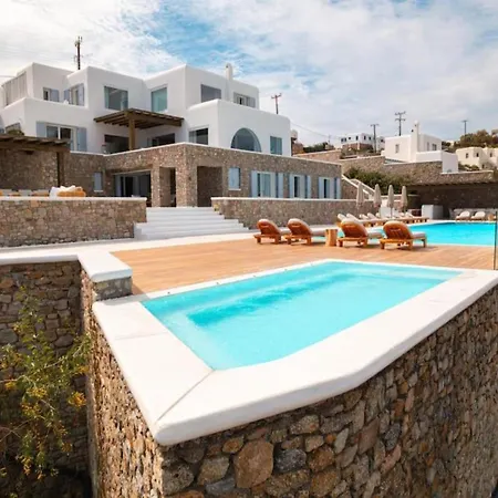 Villa Nokly-Mykonos With Sea Views And Exceptional Amenities Villa *